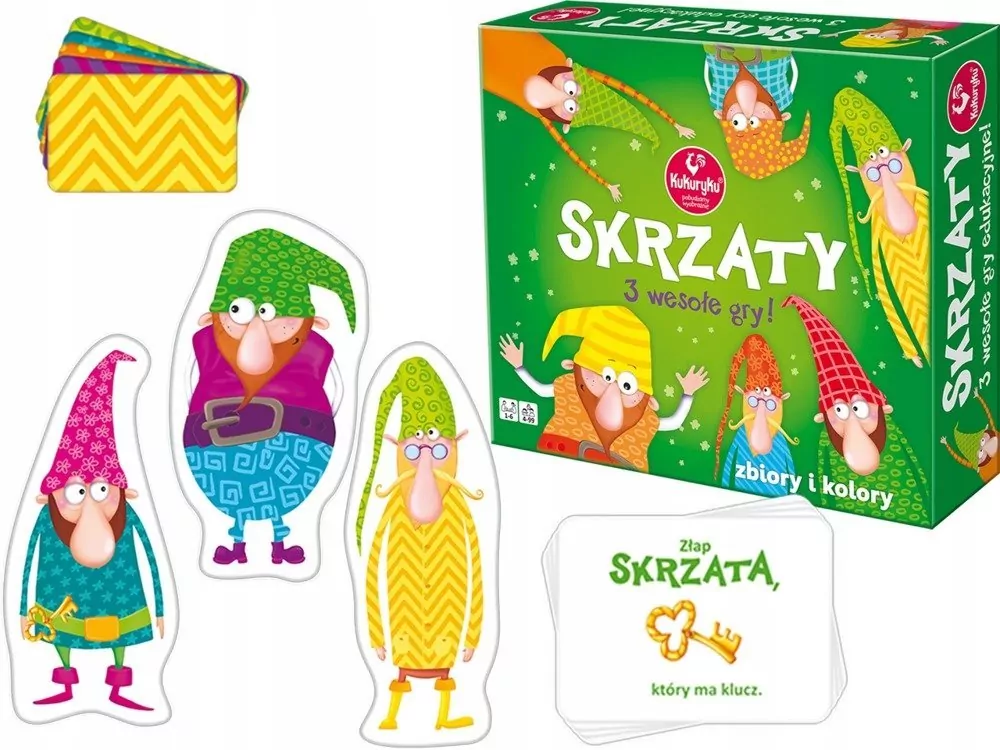 Skrzaty. 3 wesołe gry - tantis.pl