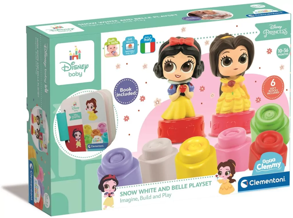 Clemmy Soft. Zestaw Disney Księżniczki - tantis.pl