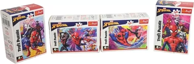 PUZZLE 54EL TREFL MINI SPIDERMAN MIX4 PUD240 - tantis.pl