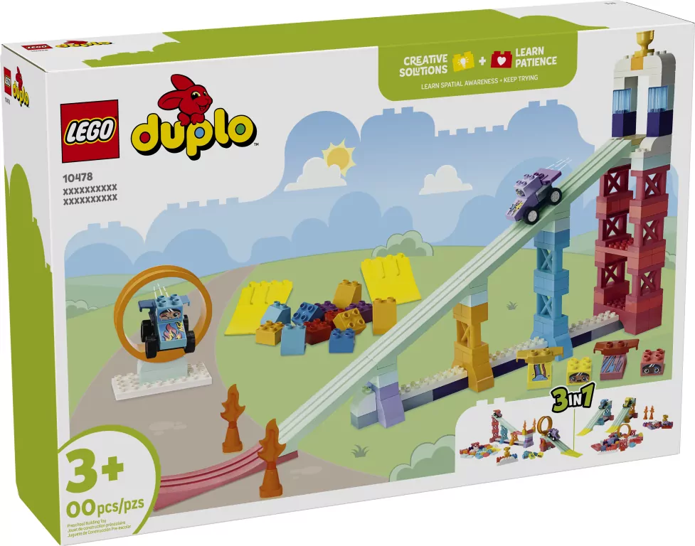 LEGO® Kreatywne rampy 3 w 1 z pojazdami 10478 - tantis.pl