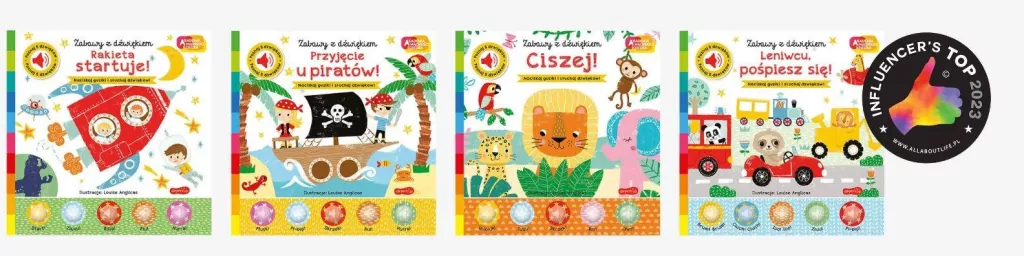 Leniwcu, pośpiesz się! Akademia mądrego dziecka. Zabawy z dźwiękiem - tantis.pl