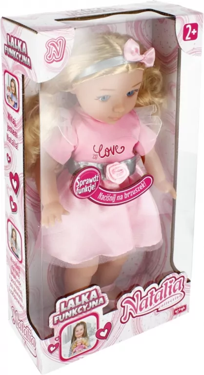 Lalka Natalia funkcyjna 36cm - tantis.pl