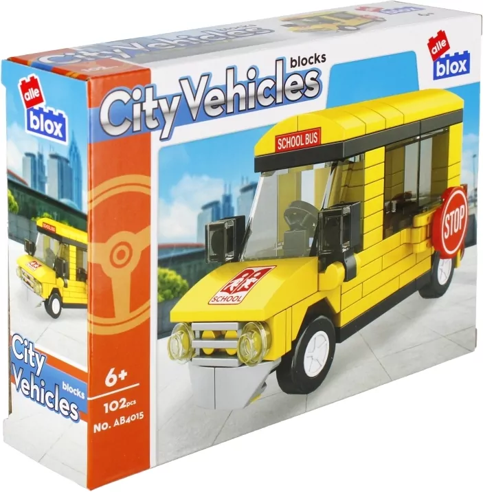 Alleblox. Klocki konstrukcyjne City, 102 elementy - tantis.pl