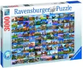 Puzzle 3000. 99 widoków Europy. 170807 - tantis.pl