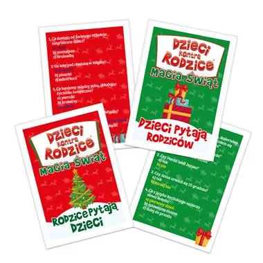 Magia Świąt. Dzieci kontra Rodzice. Gra rodzinna - tantis.pl