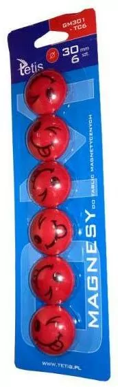 Magnesy do tablic. Czerwone języki - tantis.pl