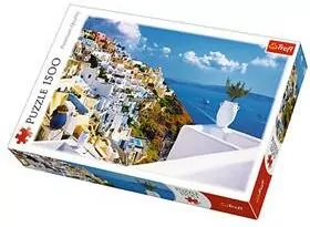 Puzzle 1500. Santorini, Grecja. 26119 - tantis.pl