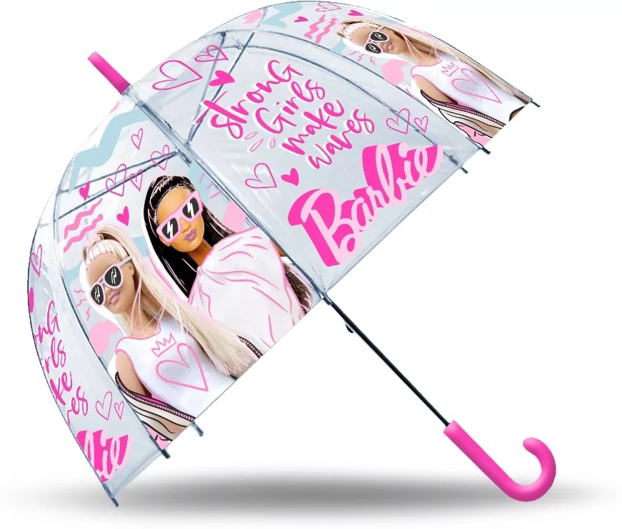 Parasolka Barbie przezroczysta 18cali - tantis.pl