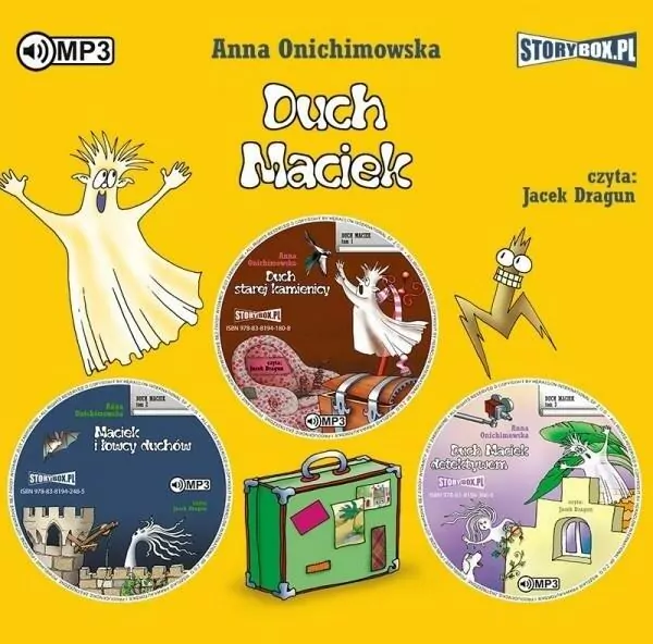 Pakiet: Duch Maciek. Tom 1-3 .Audiobook - tantis.pl