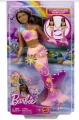 Barbie Syrenka Rozkwitające kwiaty Lalka brunetka - tantis.pl