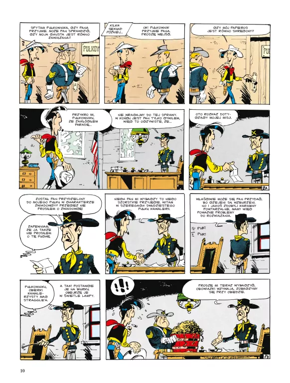 Dwudziesty pułk kawalerii. Lucky Luke. Tom 27 - tantis.pl