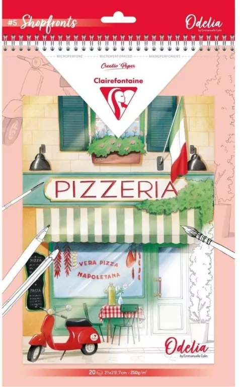 Kolorowanki A4 Odelia Restauracje - E. Colin - tantis.pl
