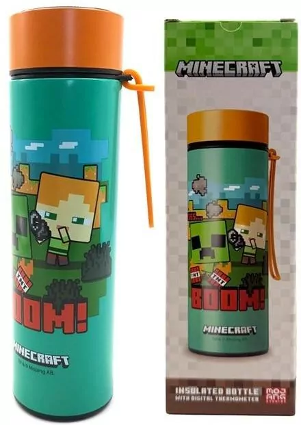 Butelka termiczna ze stali nierdzewnej Minecraft - tantis.pl