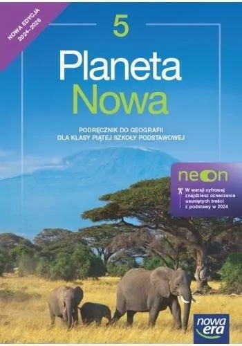 Geografia 5. Planeta nowa neon - tantis.pl