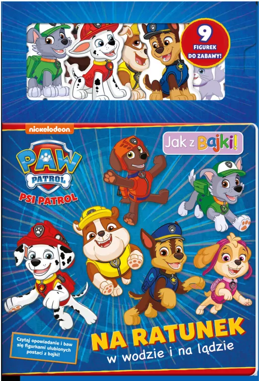 Psi Patrol. Jak z bajki! cz. 1 Na ratunek w wodzie i na lądzie - tantis.pl