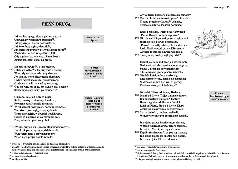 Monachomachia z opracowaniem - tantis.pl