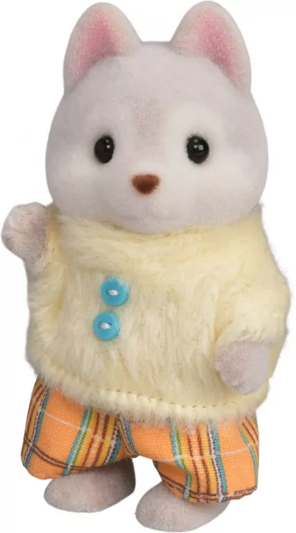 Sylvanian Families. Tandem na rowerze. Pieski Husky. Zestaw z figurkami - tantis.pl