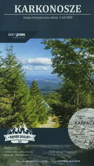 Mapa turystyczna eco - Karkonosze 1:60 000 - tantis.pl