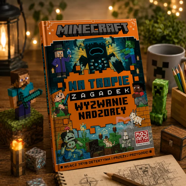 Minecraft. Na tropie zagadek. Wyzwanie nadzorcy - tantis.pl
