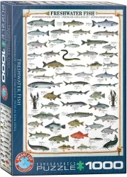 Puzzle 1000. Freshwater Fish 6000-0312
