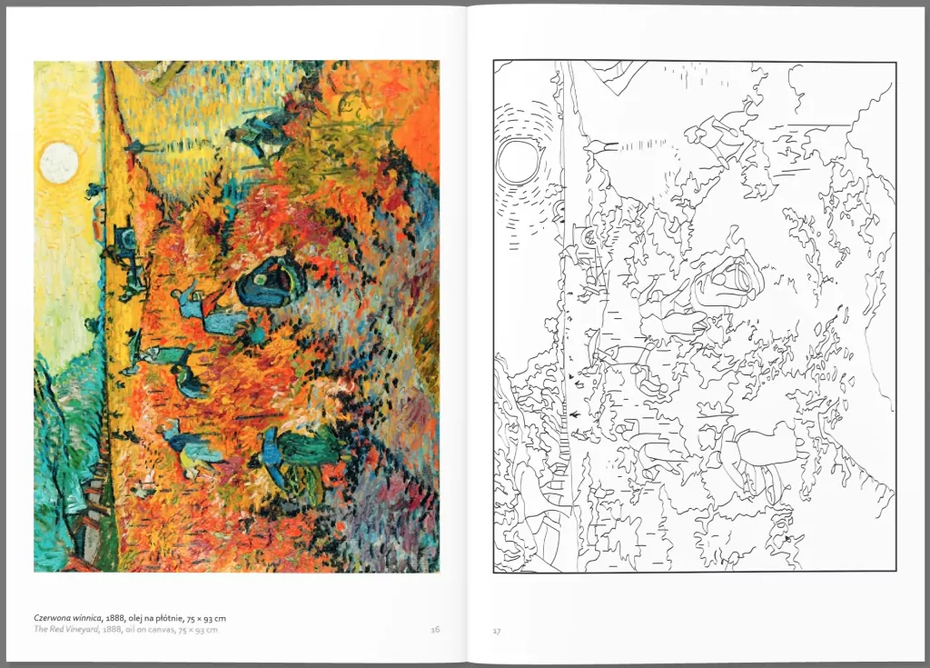 Vincent van Gogh. Zeszyt do kolorowania - tantis.pl