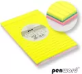 Notes samoprzylepny w linię mix 100x150mm 100K - tantis.pl