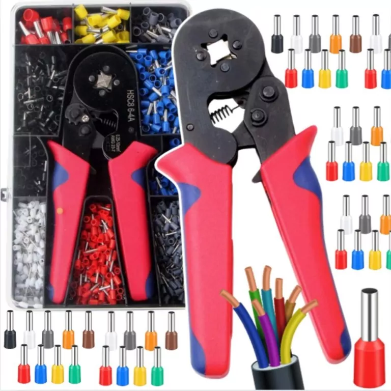 Zaciskarka praska do tulejek kabli 1200el - tantis.pl