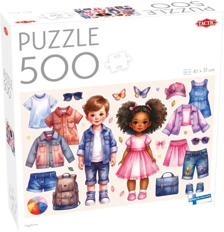 Puzzle 500 Gigglewear - tantis.pl