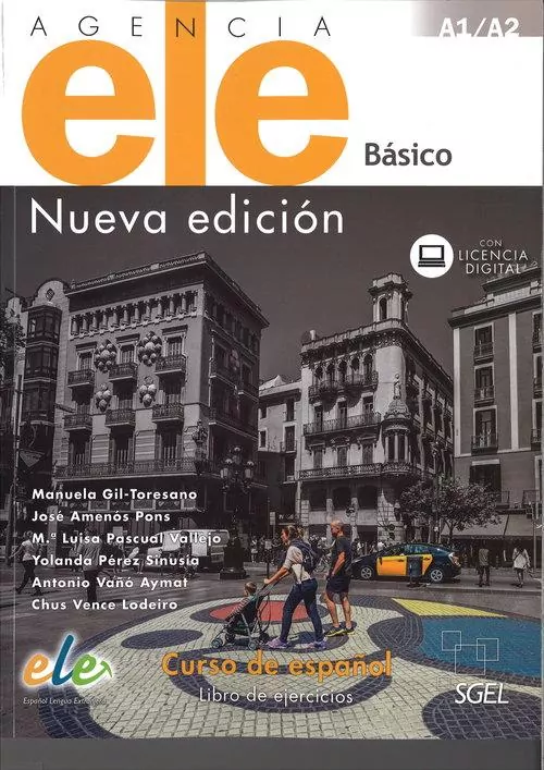 Agencia ELE Basico A1+A2 Ćwiczenia nueva edicion - tantis.pl