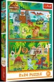 Puzzle 2x24 Małe dinozaury TREFL - tantis.pl