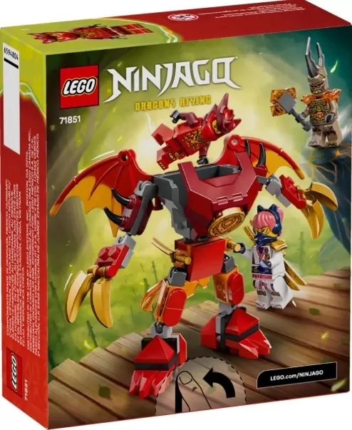 LEGO® Ninjago. Smok-mech Kaia 71851 - tantis.pl