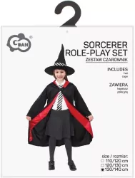 Strój dla dzieci Czarownik rozm. 130/140cm