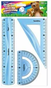 Zestaw geometryczny Bambino. 30 cm. 3 elementy - tantis.pl