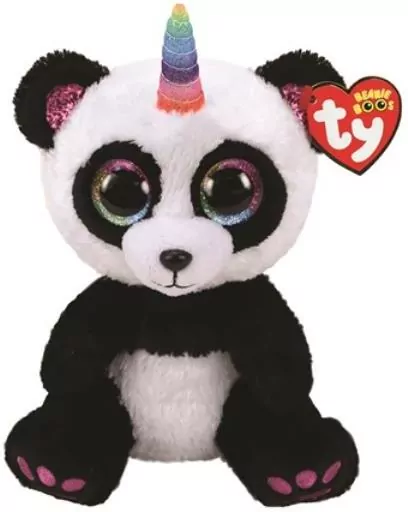 TY Beanie Boos Paris panda 24cm - tantis.pl