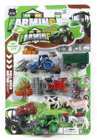 Zestaw farma traktor BA0367 - tantis.pl