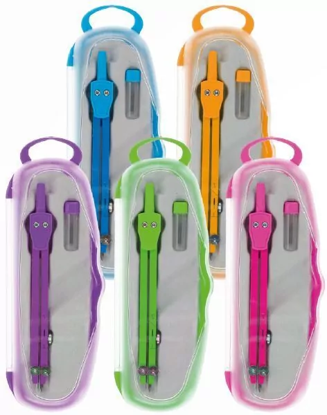 Cyrkiel metalowy w etui - tantis.pl