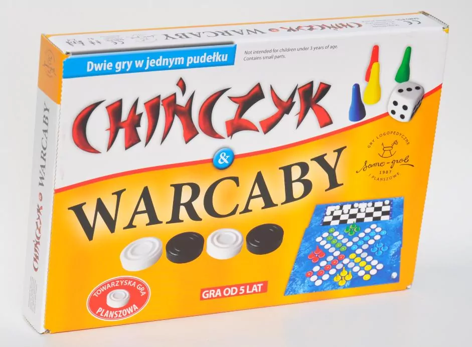 SAMO-POL. Chińczyk i Warcaby - tantis.pl