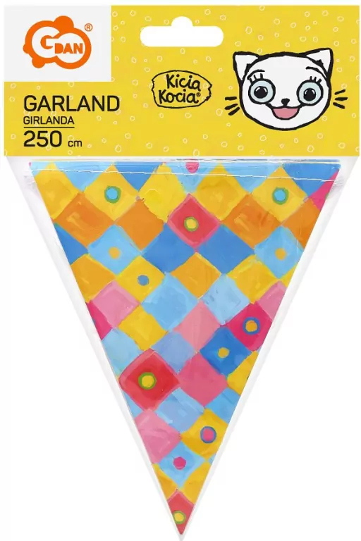 Girlanda Kicia Kocia 2,5 m - tantis.pl