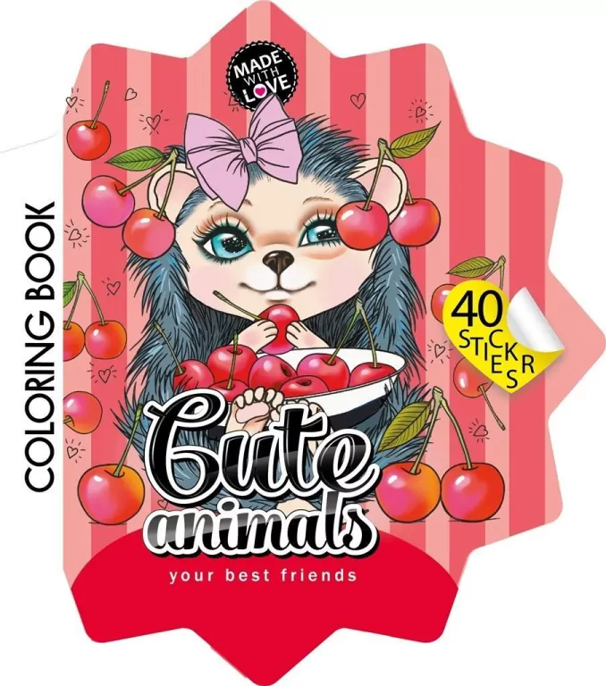 Kolorowanka Curly z naklejkami Gwiazdka 2206 - tantis.pl