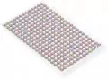 Kryształki samoprzylepne srebrne 6mm - tantis.pl