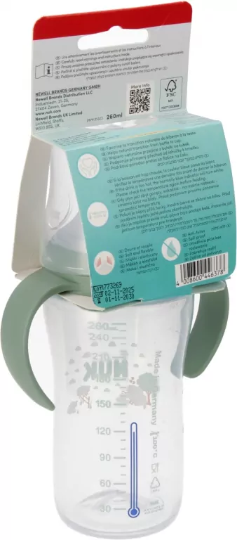 NUK. Butelka do nauki picia. 260 ml. Owca - tantis.pl