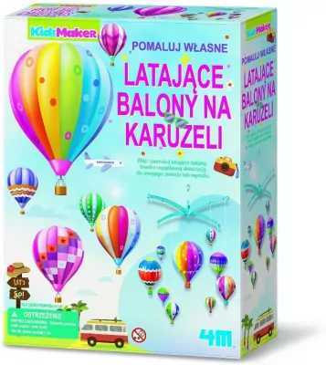 KidzMaker Karuzela z latającymi balonami