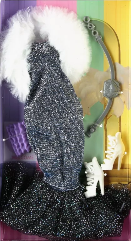 Ubranka, akcesoria dla lalek 11x23x3 Mix - tantis.pl