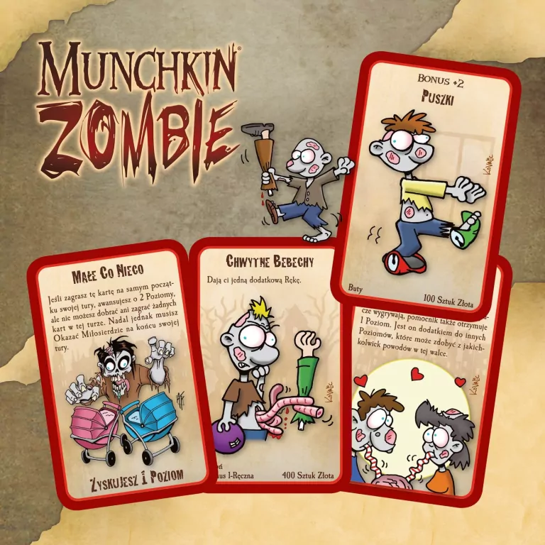 Munchkin. Zombie - tantis.pl