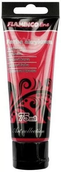 Farba akrylowa 75 ml karminowa - tantis.pl