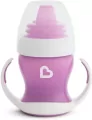 Kubek z miękkim ustnikiem i uchwytami Munchkin 118ml fioletowy - tantis.pl
