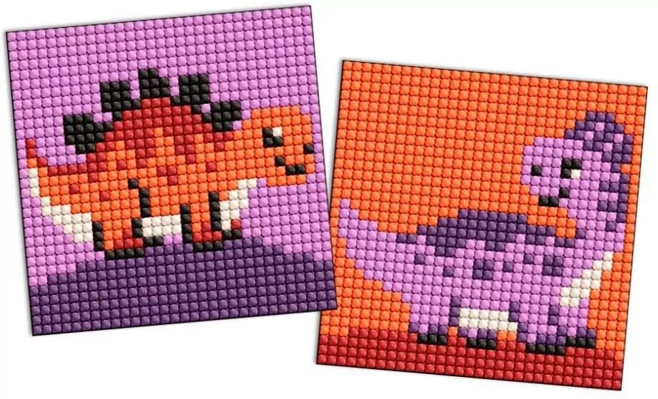 Diamentowa mozaika naklejka Kids - Dinozaur 1 - tantis.pl