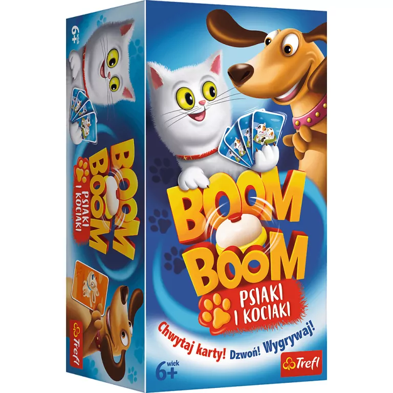 Boom Boom Psiaki i Kociaki Trefl - tantis.pl