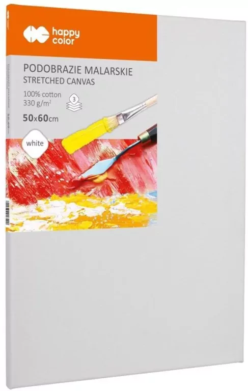 Happy Color. Podobrazie bawełniane 50X60cm - tantis.pl