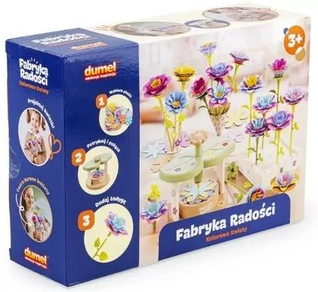 Fabryka radości - Kolorowe kwiaty - tantis.pl